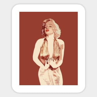 Marilyn Sticker